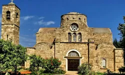 Güney Kıbrıs’tan katılımcılar St. Barnabas Manastırı’nda ayin gerçekleştirdi