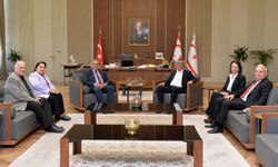 Cumhurbaşkanı Erhürman, YYK Yönetimini Kabul Etti