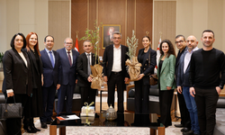 Cumhurbaşkanı Erhürman tabipleri kabul etti