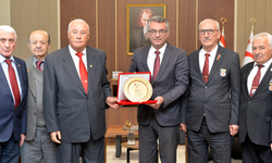 Cumhurbaşkanı Erhürman, KTBK Gaziler Derneği’ni kabul etti