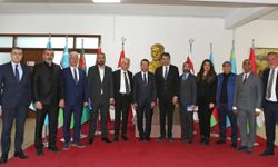 Dışişleri Bakanı Ertuğruloğlu, SANKON heyetini kabul etti