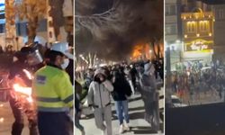 O ülkede sular durulmuyor, göstericiler hükümet binasına saldırıp polisi yaktı!