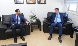 Erhan Arıklı, Radarsan Genel Müdürü Doğan ile lansman öncesi hız tespit kameralarını görüştü