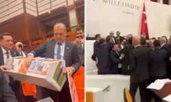 TBMM'DE tabut kavgası, Milletvekilleri birbirine girdi!