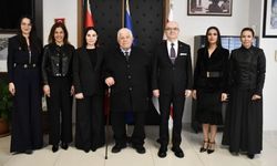 DAÜ Kıbrıs Araştırmaları Merkezi’nden rektörlüğe ziyaret: 2026'nın teması "İklim Değişikliği ve Farkındalık"