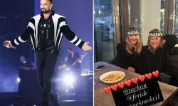 Güler Sabancı da Tarkan hayranı, konsere bandanası ile katıldı