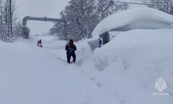 Kamçatka’ya son 30 yılın en yoğun karı yağıyor