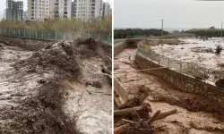 Sele teslim olan Mersin'den korkutan görüntüler