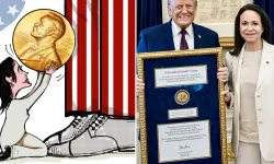Machado'nun Nobel Ödülü'nü Trump'a vermesi dünyada alay konusu oldu