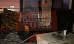 Küçükkaymaklı’da Sobadan Çıkan Kıvılcım Yangına Neden Oldu