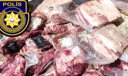 Gazimağusa’da kamyonette 800 kilo kaçak et ele geçirildi