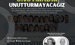 İMO, anma etkinliği düzenliyor