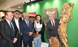 “Uluslararası Ahşap Heykel Sempozyumu Sergisi” Tatlısu’da açıldı