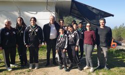 Ataoğlu, Kantara Gençlik Kampı’nda SOS Çocuk Köyü izci grubuyla bir araya geldi