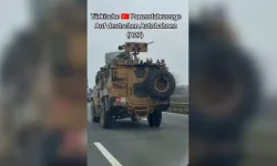 Türk askeri ve zırhlı araçları Almanya otobanında