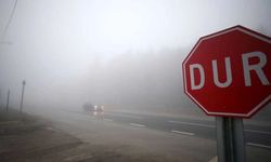 Lefkoşa'da sis nedeniyle ana yollarda görüş mesafesi düştü