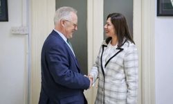 Sıla Usar İncirli, İngiliz Yüksek Komiseri Tatham’ı kabul etti: İç ve dış gelişmeler ele alındı