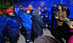 İncirli, EKTAM grev alanına gitti: CTP, işçilerin yanında ve destekçisi