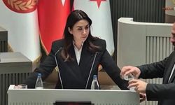 Meclis’te fiber protokolü görüşmeleri sürüyor: Çavuş kürsüde konuşan Baybars'ın bardağına su doldurdu