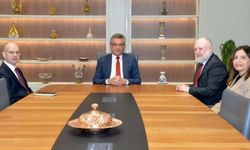 Erhürman, UNDP Kıbrıs Ofisi Direktörü Khaydarov’u kabul etti: Yürütülen projeler ele alındı