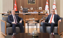 Erhürman ile Üstel 15 günlük olağan görüşmede bir araya geldi: Son gelişmeler ve gündem ele alındı