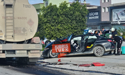 İskele–Ercan Anayolunda Feci Kaza