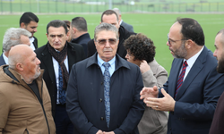 Başbakan Üstel'den İskele’deki stadlara ziyaret