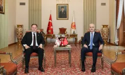 Meclis Başkanı Ziya Öztürkler, TBMM Başkanı Numan Kurtulmuş ile görüştü: Kurumsal ilişkiler gündemde