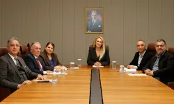 Nilden Bektaş Erhürman, eğitim daire müdürleriyle görüştü