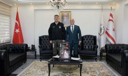 Kıbrıs Türk İş İnsanları Derneği, Sivil Savunma Teşkilatı Başkanı Hakan Balaban’ı ziyaret etti