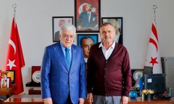Türkiye ve KKTC Dostluk Grubu heyetinden Gazimağusa Belediyesi Başkanı Uluçay’a ziyaret