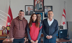 Milli atlet Ada Kafa, Uluçay’ı ziyaret etti