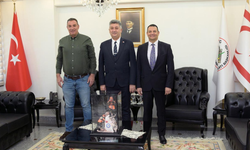 ARUCAD yetkilileri KKTC Sivil Savunma Teşkilatı Başkanlığı'nı ziyaret etti