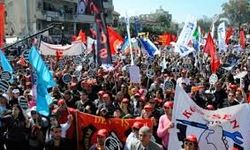 Sendikalar ülke genelinde greve gitti