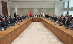 Tufan Erhürman, HATSO Yönetim Kurulu heyetini kabul etti