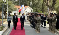 Macron GKRY’de: Hristodulidis ile kritik görüşme