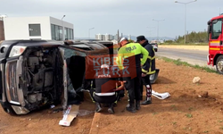 GAZİMAĞUSA İSKELE ANA YOLUNDA KAZA