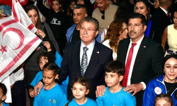 Başbakan Ünal Üstel 'Cimnastik Şöleni'nde konuştu: Cumhuriyetimizi yaşatacak olan sizlersiniz