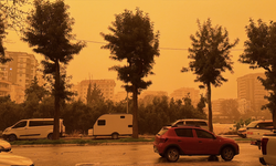 Afrika'dan gelen çöl toz Alanya'da da etkili oldu