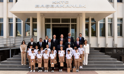 Başbakan Üstel, “Ülkemizin geleceğini şekillendirecek çocuklarımızı burada ağırlamaktan büyük mutluluk duyuyoruz”