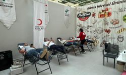 “Bir damla kan, bir ömür umut” kan bağışı kampanyası yoğun ilgi gördü