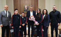 Cumhurbaşkanı Erhürman ÖZEV Özel Eğitim Vakfı heyetini kabul etti