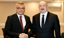 Cumhurbaşkanı Tufan Erhürman, Azerbaycan Cumhurbaşkanı İlham Aliyev ile görüştü