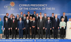 Güney Kıbrıs’taki gayriresmi AB Liderler Zirvesi dün tamamlandı