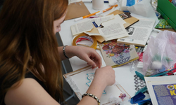 ARUCAD’da düzenlenen Posta Sanatı Atölyesi tamamlandı