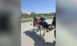 Gazimağusa’da kızına yetişmek isteyen annenin kazası korkuttu