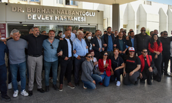 Sendikalardan sağlık çalışanlarına teşekkür ziyareti