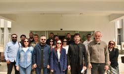 KTOEÖS, Lefkoşa Polis Müdürlüğü önünde basın açıklaması yaptı