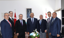 Çavuşoğlu, TED Genel Başkanı Pehlivanoğlu ile görüştü