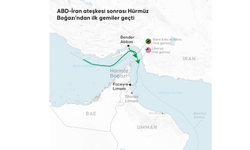 Axios: ABD donanması Hürmüz’den ilk kez geçti